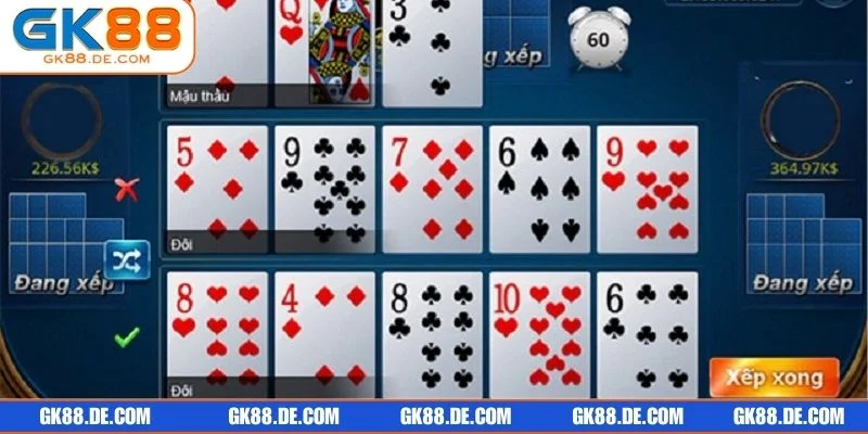 Chia sẻ 5 thao tác chơi giúp tân binh dễ dàng làm chủ ván Poker Mậu Binh