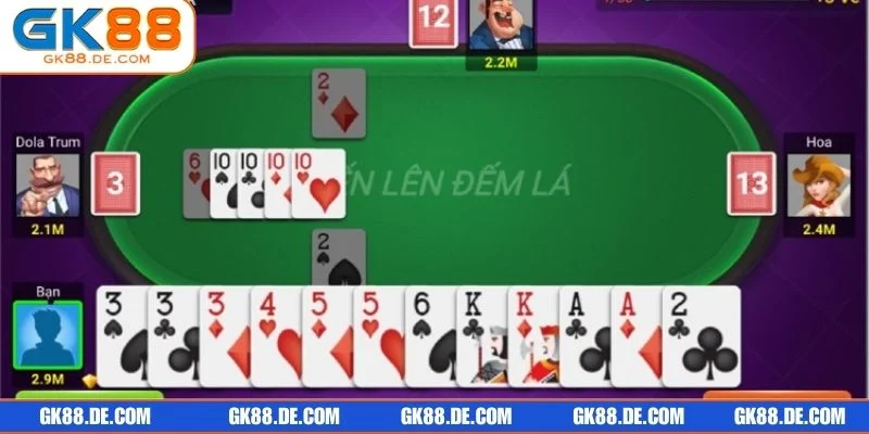 Khám phá giá trị các quân vào trong game tiến lên đếm lá